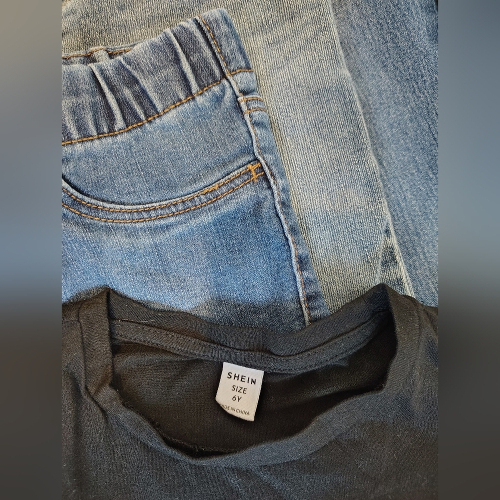 Girls Size 6/7 Clothing Lot – Jeans, Leggings - Picture 6 of 14